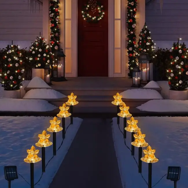 A Golden Path to Holiday Cheer