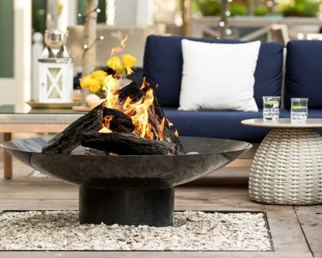 Compact Fire Pit for Stylish Patios