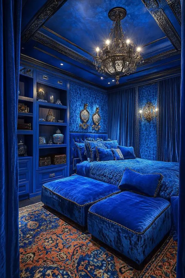 Mystical Azure Hideaway Room