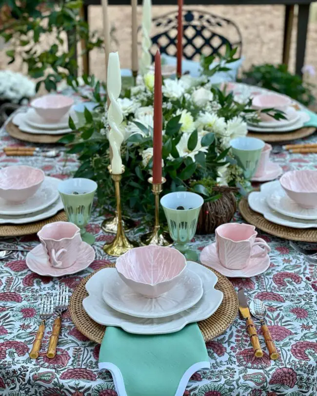 Charming Pastel Tea Party Delight