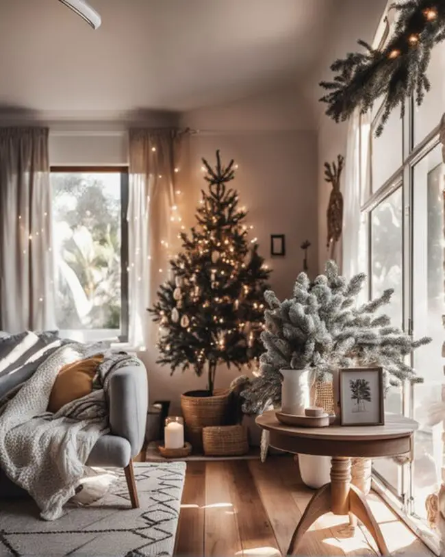 A Cozy Holiday Vibe with Minimalist Decor