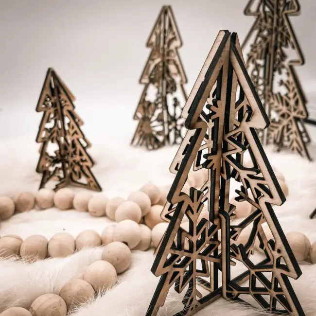 Wooden Scandinavian Trees for a Nordic Vibe