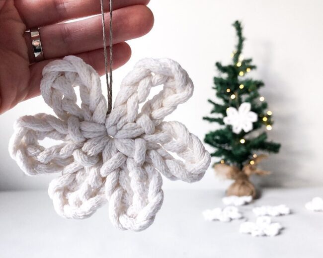 Crocheted Snowflakes for a Cozy Christmas