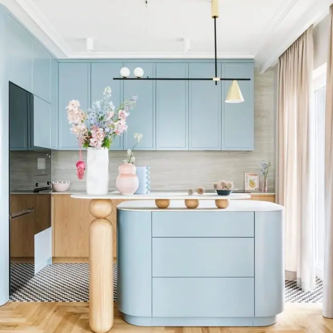 Contemporary Charm with Duck Egg Bliss