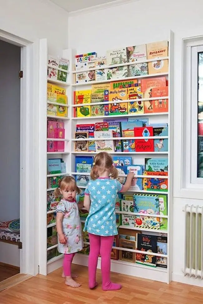 Ultimate Vertical Bookshelf for Space Efficiency