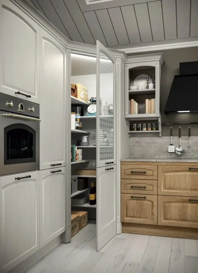 Secret Pantry for Stylish Storage Solutions