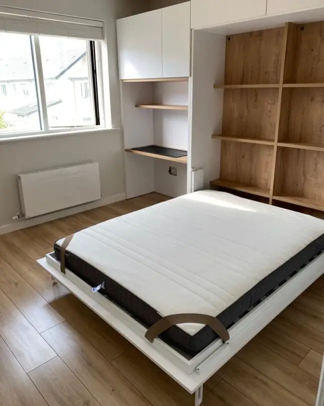 Wall Bed That Transforms for Space Efficiency