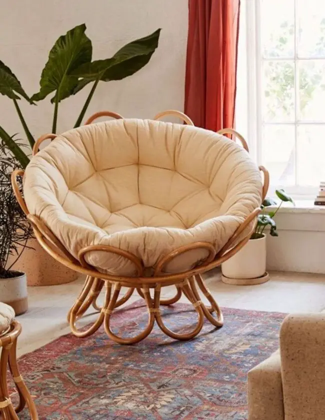 Retro Papasan Chair