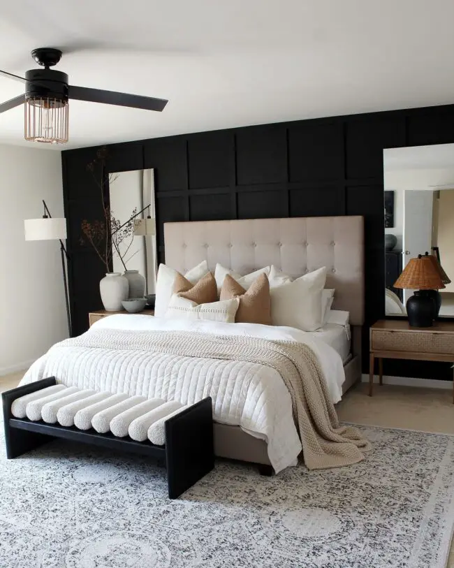 Sophisticated Spaces with Dark Wood Accents