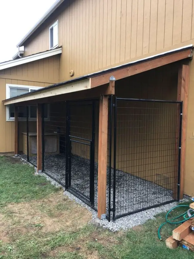 All-Weather Outdoor Kennel for Dogs