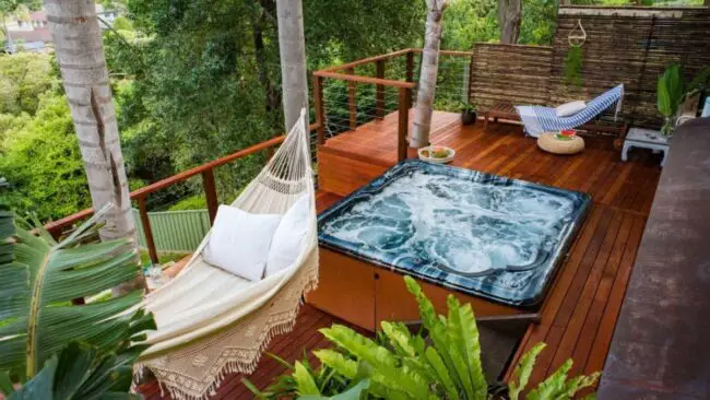 Hot Tub and Hammock Sanctuary