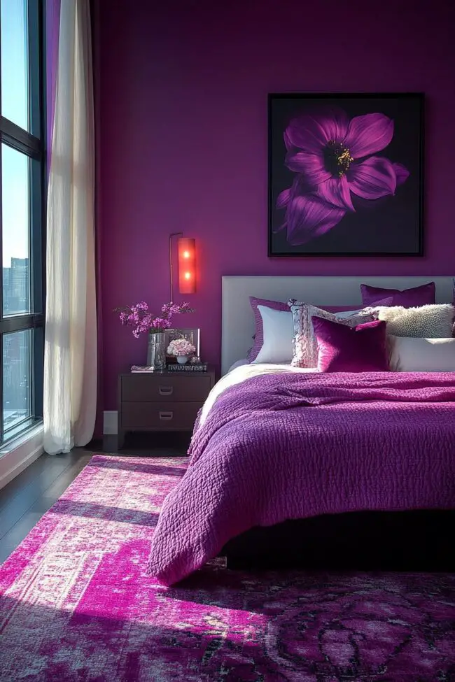 Radiant Fuchsia Urban Retreat