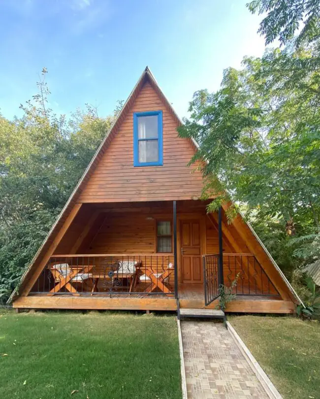 Timeless Rustic A-Frame Architecture