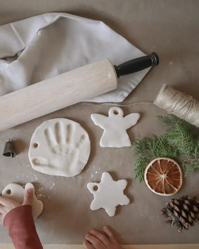 Handprint & Salt Dough Keepsakes