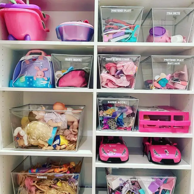 Clear Storage Solutions for Organized Play