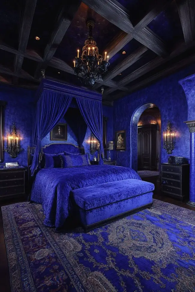 Cobalt Knights Themed Room Design