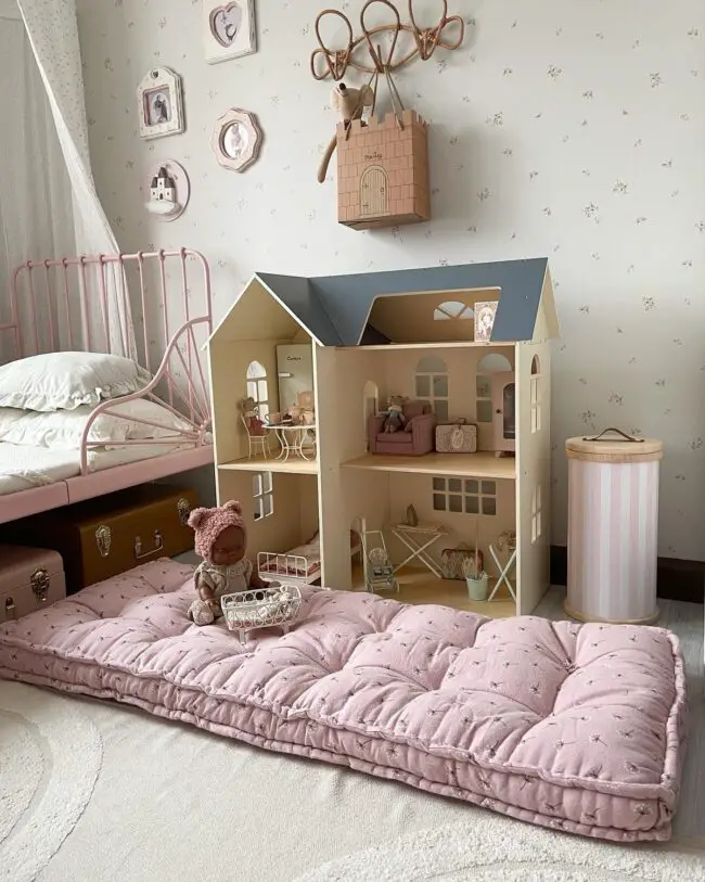 Soft Pink Pastel Playroom