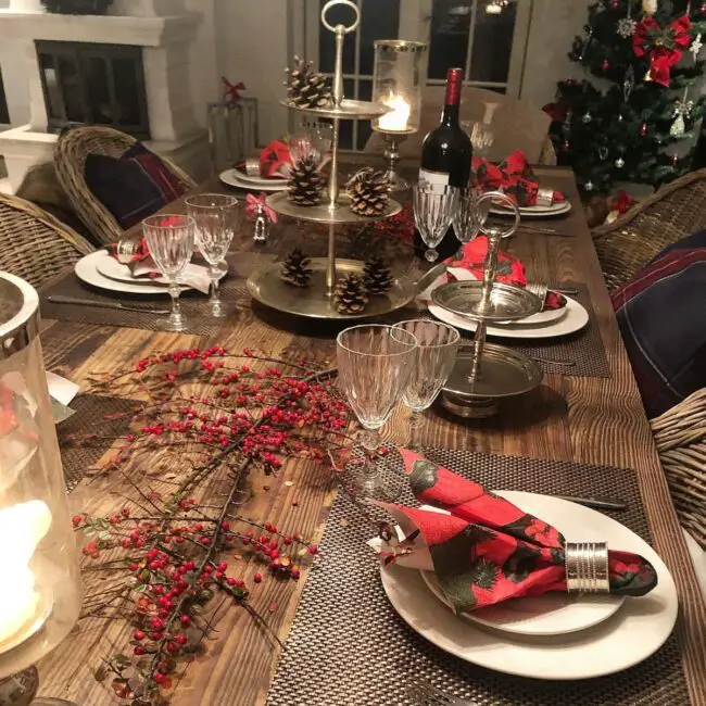 Farmhouse Christmas with a Cozy Rustic Feel