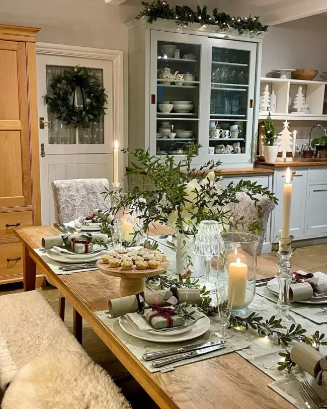 Homey & Warm with a Classic Holiday Feel