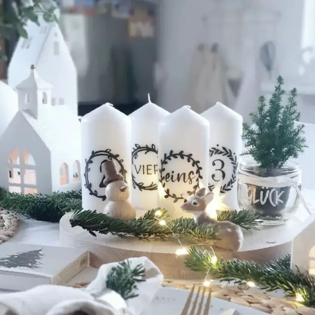 A White Christmas with Nordic Simplicity