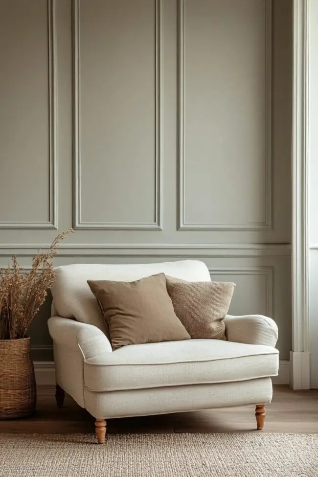 Muted Tones and Plush Comfort Decor