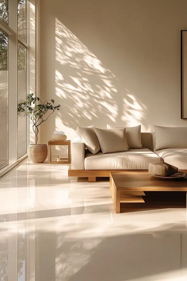 Airy Neutral Minimalism with Natural Light