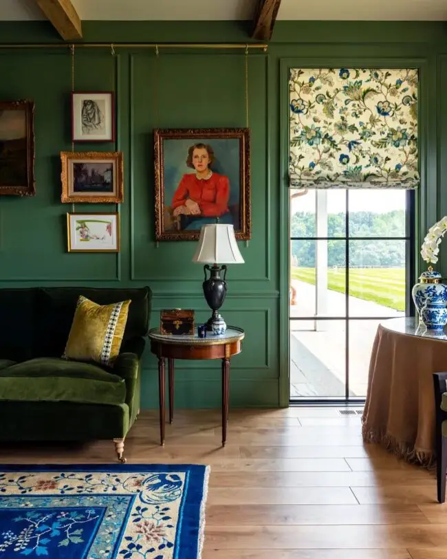 How Different Shades of Green Impact the Ambiance of a Room