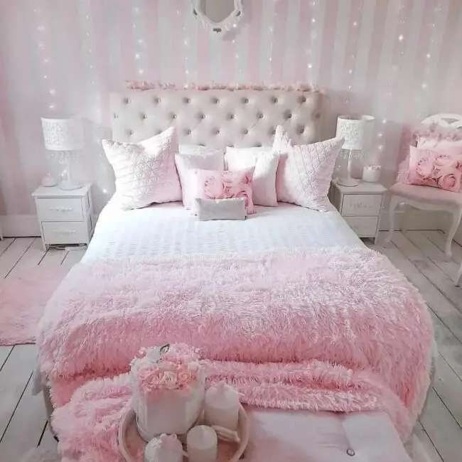 Charming Pink Retreat for Relaxation