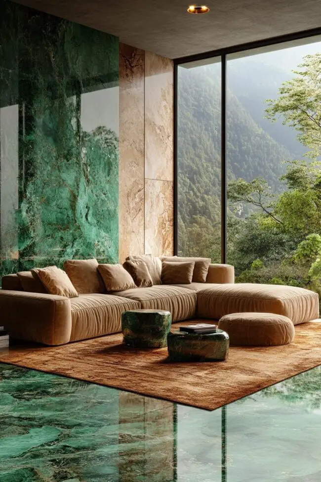 Lush Green Serenity with Plush Comfort