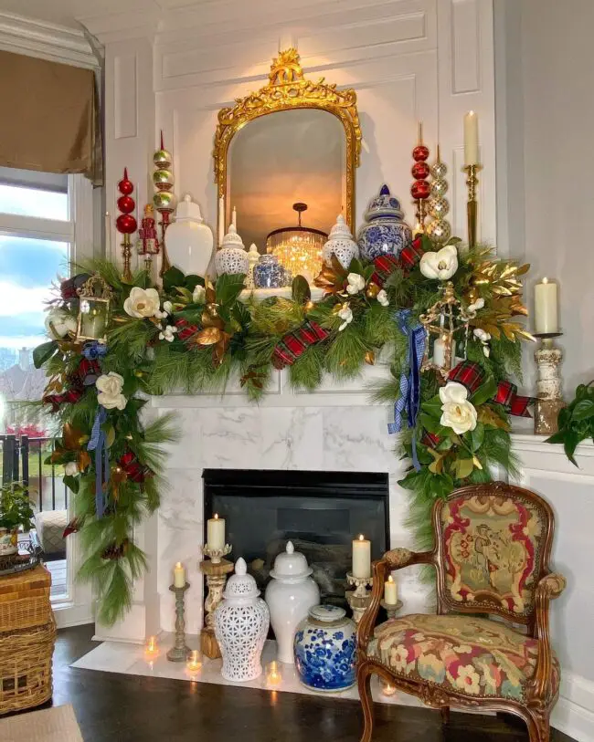 A Traditional Christmas with a Luxe Feel