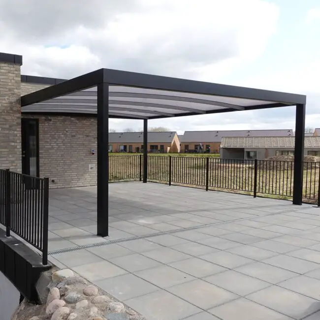 Contemporary Carport With Crisp, Clean Lines