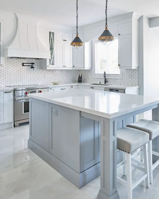 Sophisticated Grey and White Design