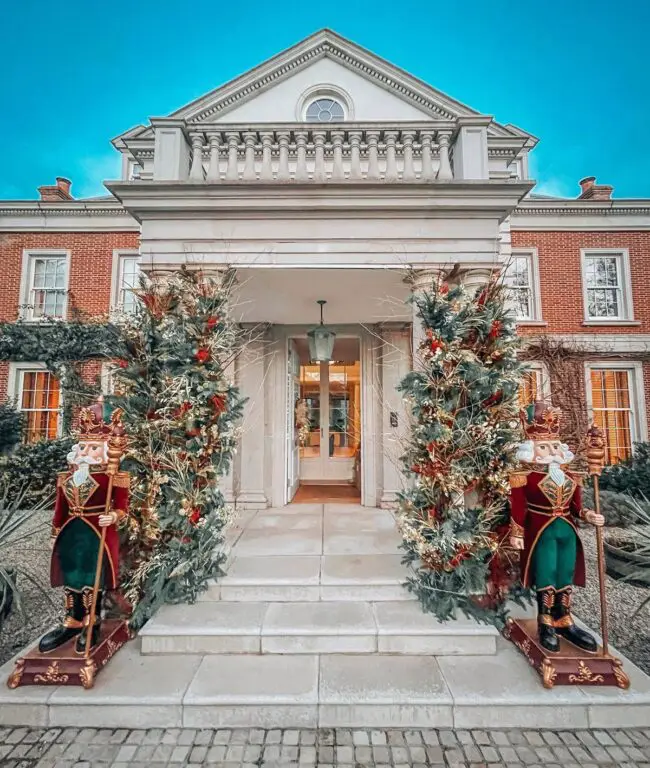 A Grand Entrance with Nutcracker Accents