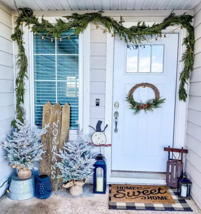 A Simple & Sweet Front Porch Setup