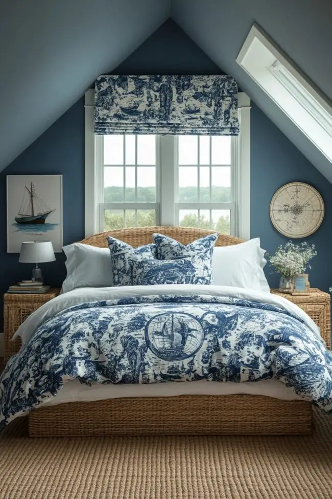 Nautical Adventure Themed Bedroom Design