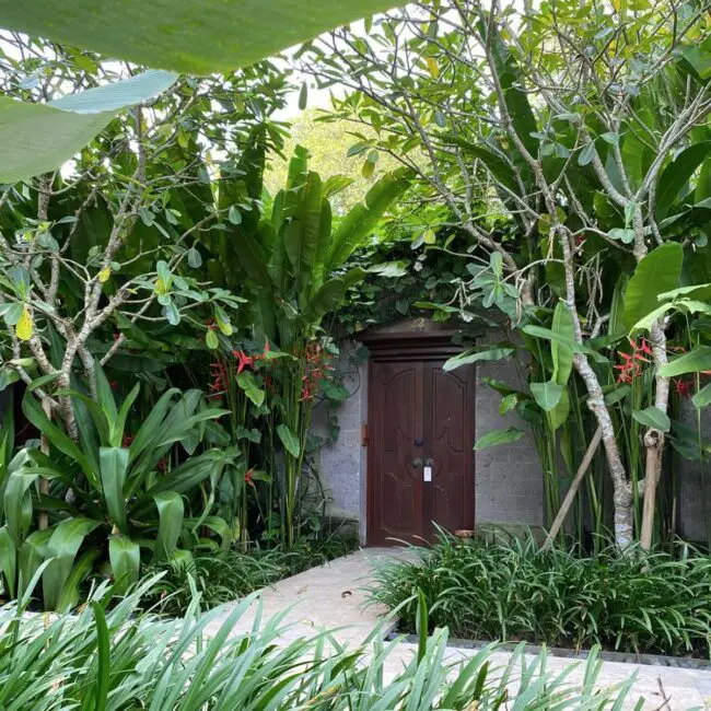 Tropical Entry Foyer