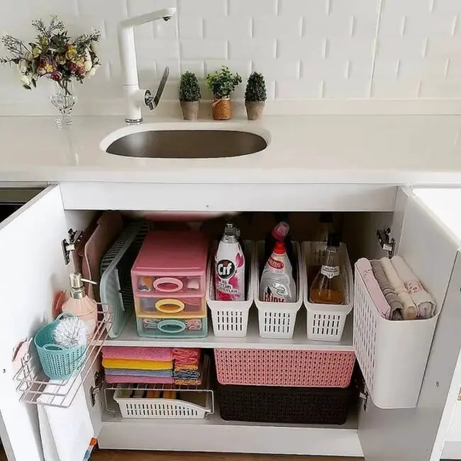 Creative and Vibrant Storage Ideas