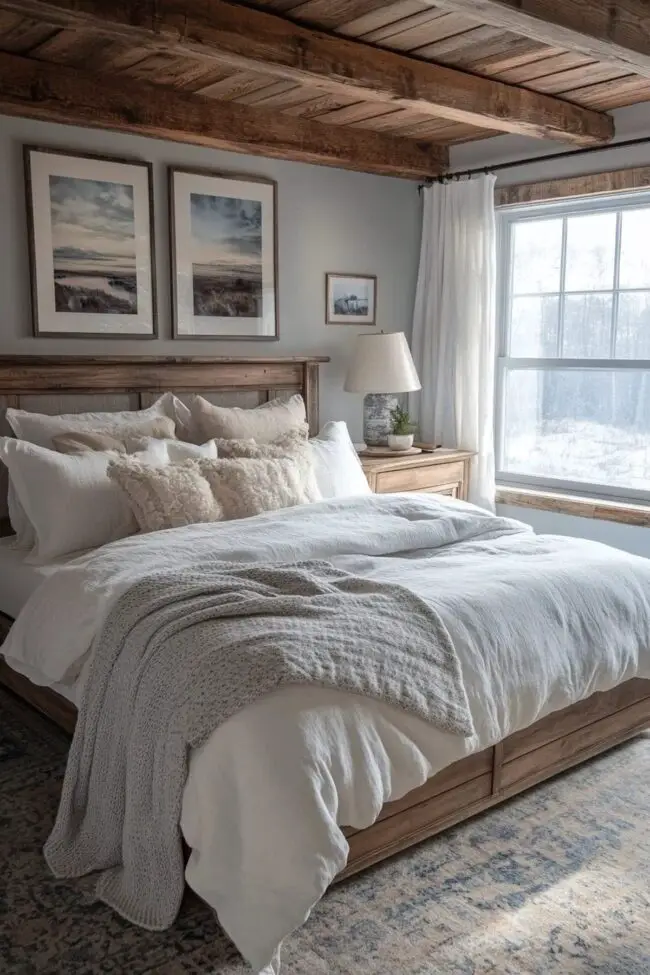 Arctic Sunrise Inspired Bedroom Design