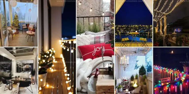 Best Christmas Lights Balcony Ideas