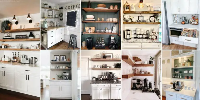 Top Kitchen Coffee Bar Ideas