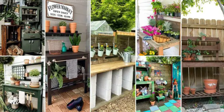 Top Potting Bench Designs