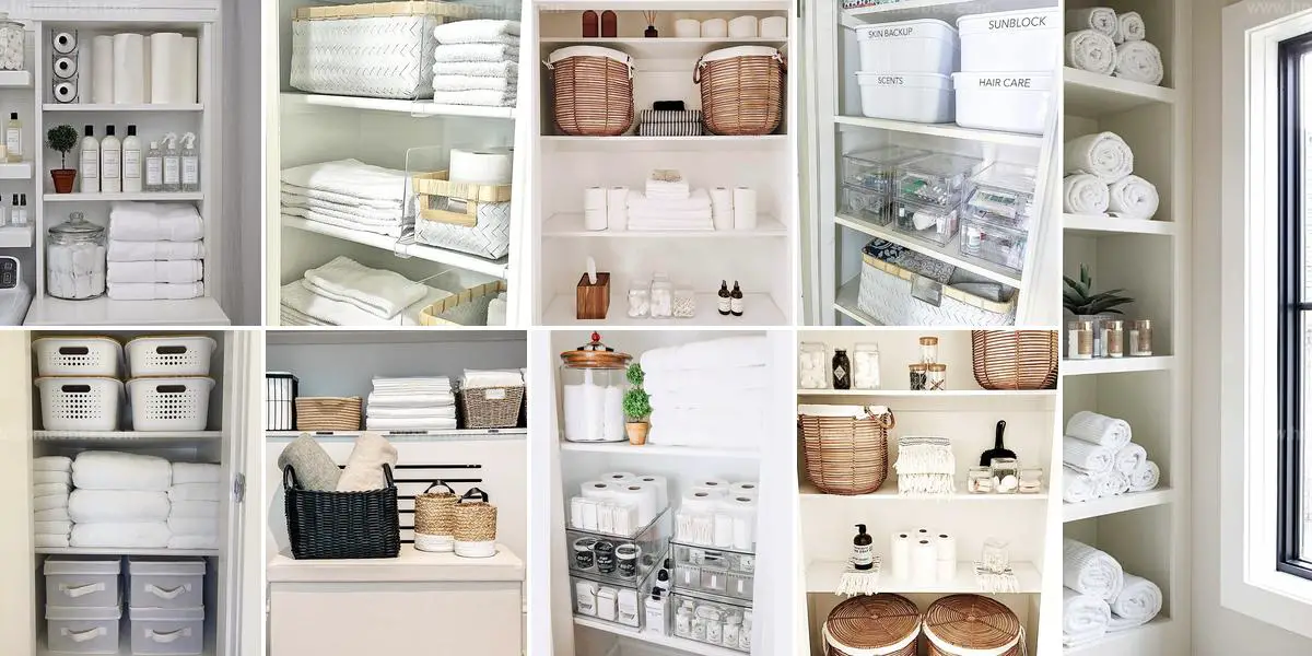 Top Small Linen Closet Organization Ideas