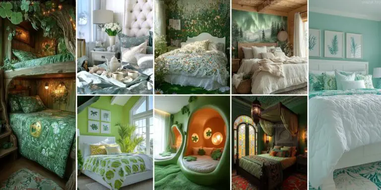 Top Green Fantasy Bedroom Ideas