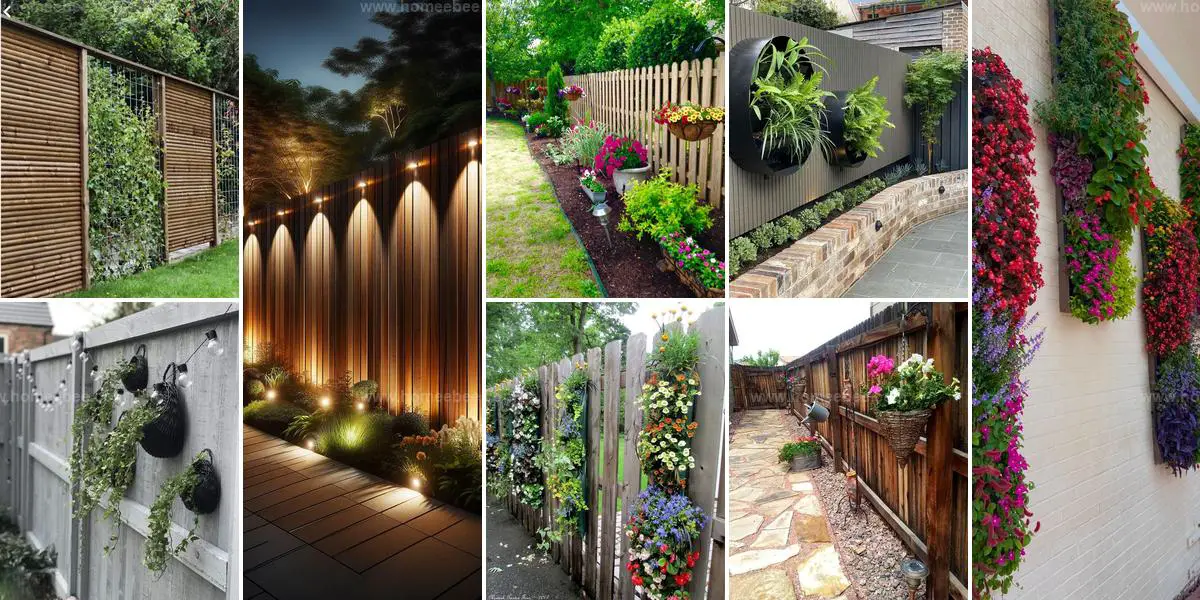 Top Fence Decorating Ideas