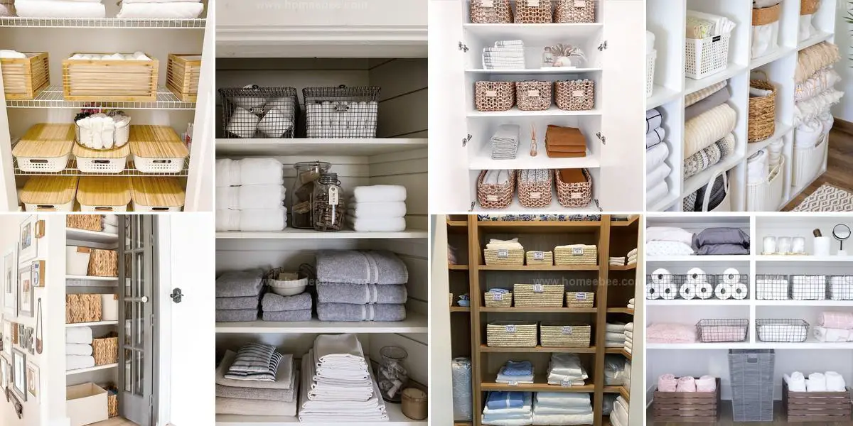 Best Linen Closet Organization Ideas